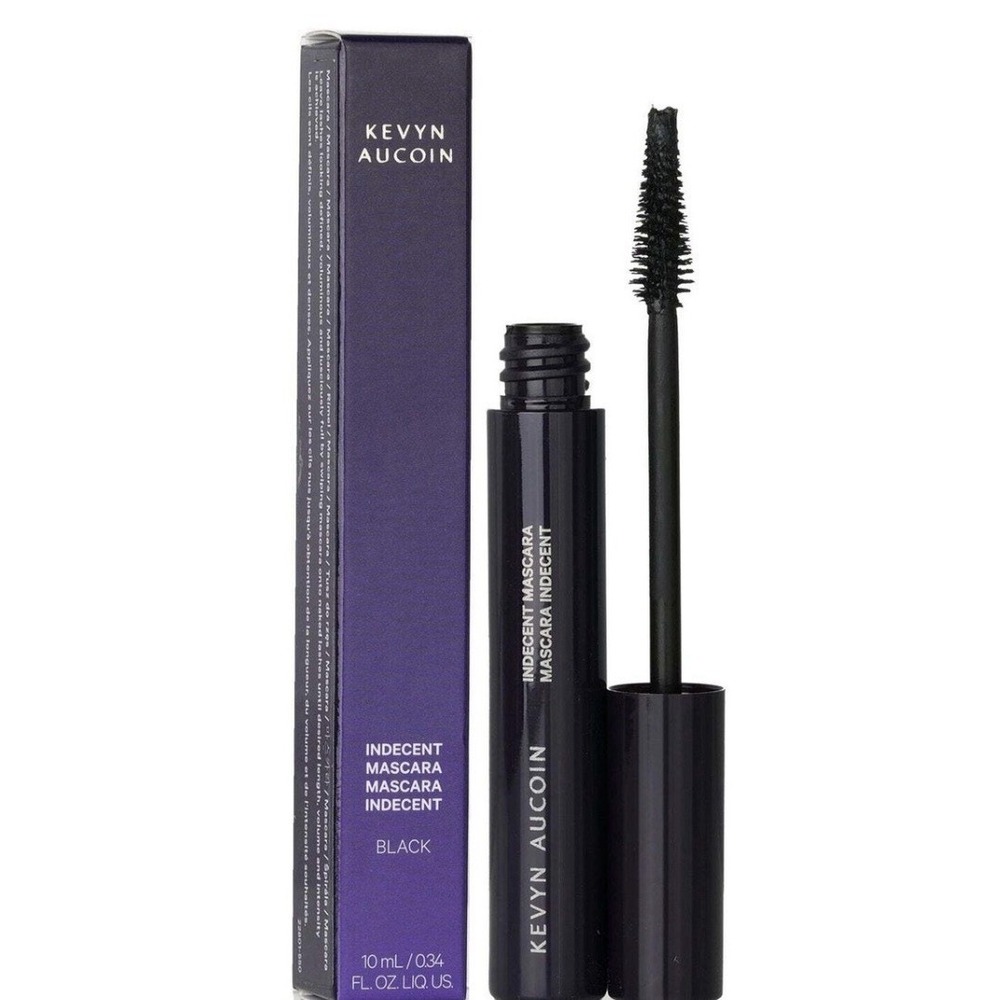 NIB Kevyn Aucoin Indecent Mascara‎ Black Full Size 10ml